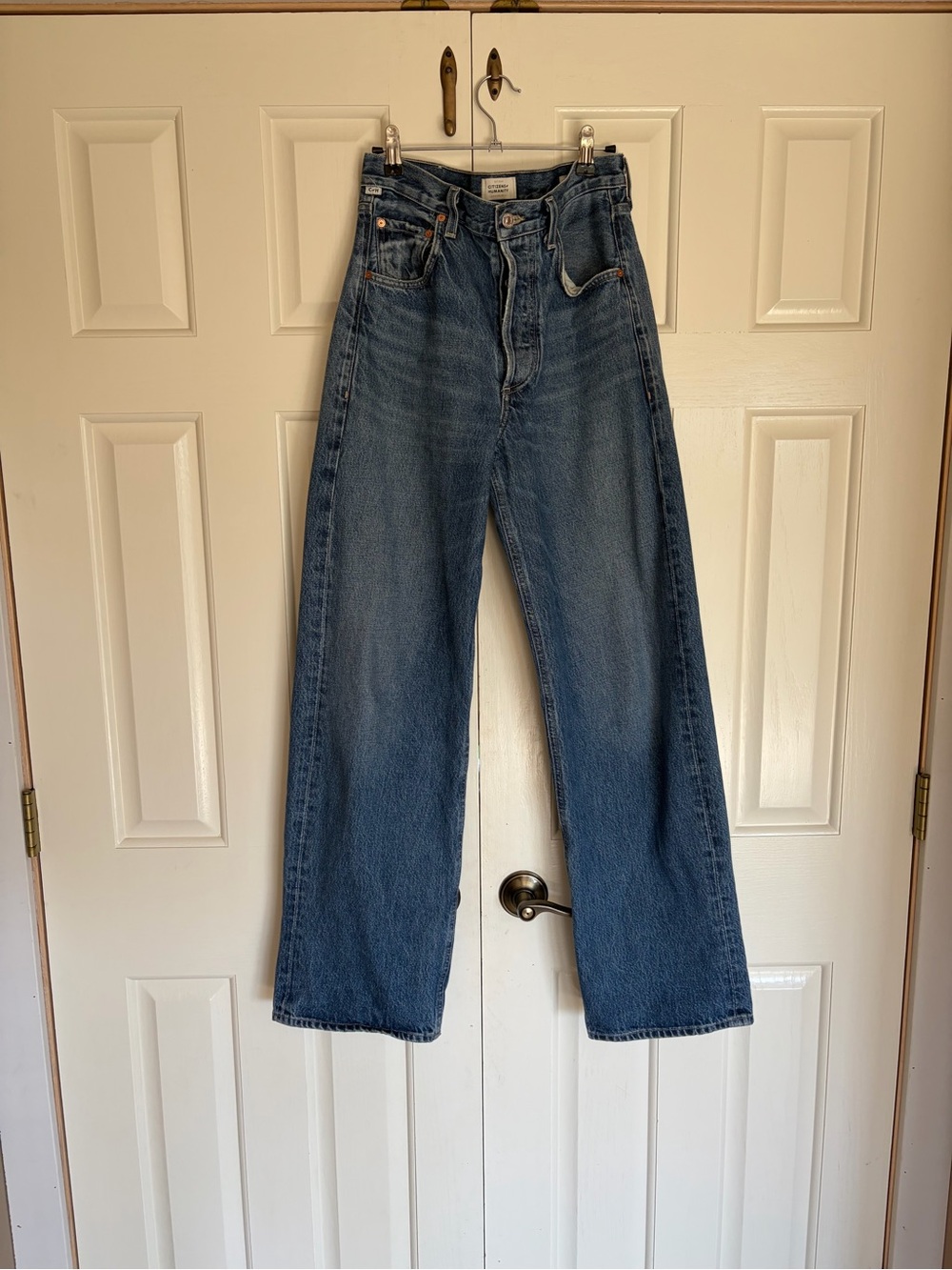 Citizens of Humanity Ayla Women's Jeans in Medium Blue - Picture 5 of 10
